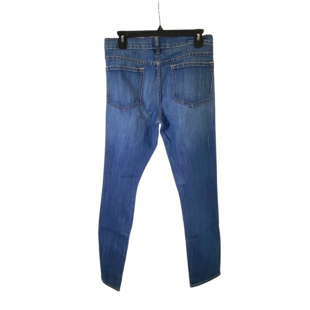 OLD NAVY Women's size 12 Long Diva Skinny Medium wash Blue Denim Jeans